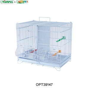 <span class=keywords><strong>Cage</strong></span> d'Élevage pour Oiseaux en Fil Métallique Thermolaqué ORIENPET & OASISPET Vente en Gros <span class=keywords><strong>Cage</strong></span> Empilable avec Séparateur Plateau Métallique OPT39141 Produit pour Animaux de Compagnie - Product Image 2