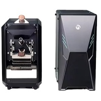 Torréfacteur à café électrique entièrement automatique 300g, mini, avec contrôle par application, en acier inoxydable, pour usage domestique et commercial