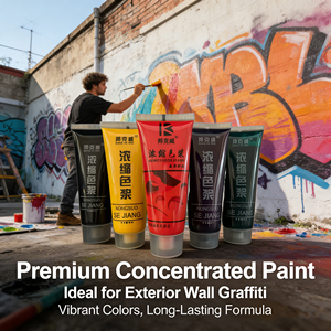 Multifunctional Water-based Blended <b>Paint</b> Anticorrosive Wood <b>Paint</b> Stone and Walls Highgloss Self-adjustable Colored <b>Paint</b> Paste - Product Image 1