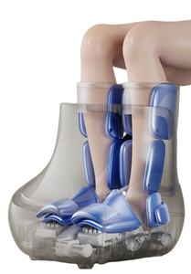 Novo Massageador Elétrico para Pés e Panturrilhas <span class=keywords><strong>2026</strong></span> com Aquecimento, 5 Modos e 16 Rolos de Massagem para Circulação Sanguínea - Product Image 3