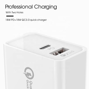 Cargador USB tipo C para teléfono móvil, cargador rápido PD de <span class=keywords><strong>20W</strong></span> para iPhone - Product Image 3
