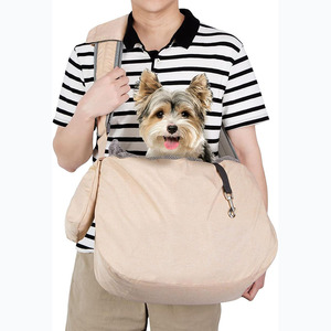 Free Sample Custom Elegant Cotton Travel Accessories Adjustable Hamster Chinchilla Parrot Rucksack Hands Free <b>Carrier</b> Sling <b>Pet</b> - Product Image 1