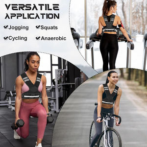 เสื้อกั๊กวิ่งแบบถ่วงน้ำหนักนีโอพรีนสำหรับผู้หญิง20LB 10LB 32LB ปรับน้ำหนักได้สำหรับผู้ชายการฝึกความแข็งแรง - Product Image 5