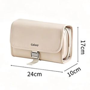 Sac de voyage durable et résistant à l'eau avec fermeture éclair, pour le maquillage, séparation sec/humide, organiseur de cosmétiques - Product Image 2