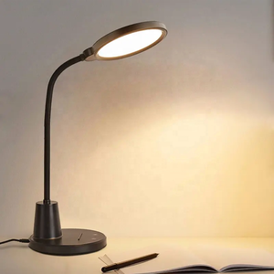 현대 눈 테이블 빛 보호 접는 LED 책상 램프 빛 360 각도 유연한 디밍 타이머 테이블 램프 공부 책 읽기 - Product Image 2