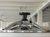 MDXZ-16B nouveau design panneau numérique 16L électrique automatique falafel friteuse à pression de broaster profond 2400