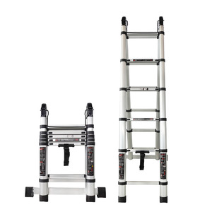 5 + 5 6 + 6 7 + 7 8 + 8 9 + 9 10 + 10 bước Thang gấp nhôm hai mặt mở rộng Kính thiên văn - Product Image 4