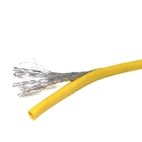 Câble blindé torsadé VERIBEST OEM personnalisé 4x2x26AWG, câble flexible pour l'alimentation et la communication de données, pour l'automatisation industrielle