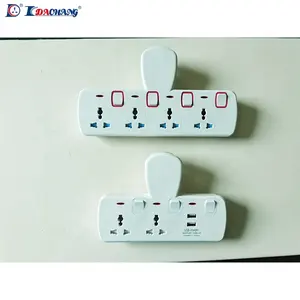 4 way university t socket plug multi port adapter