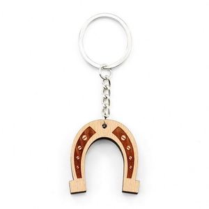 Rich Experience Wood Made Keychains Custom Design Wooden Keyring Guitar Keychain - Product Image 4