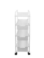 Supports de stockage organisateur supports chariot chariot avec roues multifonction 4 couches