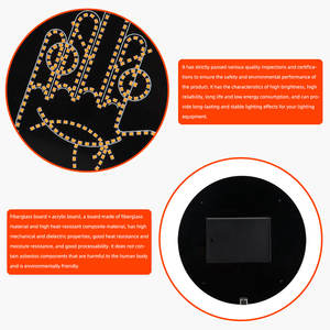 Accessoires de voiture : Lumière LED à télécommande pour geste du majeur (Road Rage) - Product Image 4