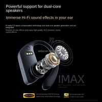 Headset TWS HiFi In-Ear Nirkabel dengan Indikator Baterai LED, Aksesori Game Khusus untuk Ponsel Tipe C