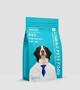 Toptan özel etiket köpek maması 25Kg tek parça köpek maması doğal köpek maması üreticileri - Product Image 1