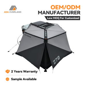 Tenda da Tetto ADA OVERLAND 4x4 con Veranda a 270 Gradi, 2m 2.5m, Autoportante per SUV e Campeggio - Product Image 1