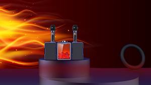 เครื่องคาราโอเกะบลูทูธพร้อมไมโครโฟนไร้สาย 2 ตัว Hejia SP600 พร้อมระบบเสียงคุณภาพสูง DSP - Product Image 6