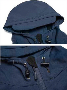 2026 New Arrival Outdoor Hooded Softshell <b>Men</b> Winter Jacket Custom Logo Windproof Waterproof Breathable <b>Raincoat</b> Warm Hiking - Product Image 5