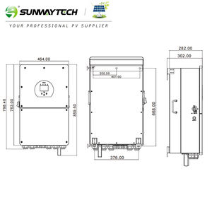 Inversor híbrido Deye de primera calidad monofásico de 16kW, seguro y fiable, el más vendido, el más vendido - Product Image 2