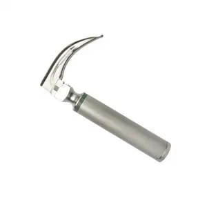 ENT cerrahi ağız boğaz bakımı cerrahi 1 kolu ve 1 bıçak Macintosh Fiber Fiber optik laringoskop seti