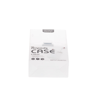 Emballage plastique en PET/PVC, boîte à imprimé personnalisé, emballage pour airpods, étui de protection