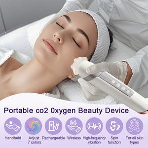 Nouveauté : Machine à bulles de CO2 et d'oxygène pour le visage, hydrodermabrasion, portable, recharge USB, détoxifiant, hydratant, retouche de la peau - Product Image 6