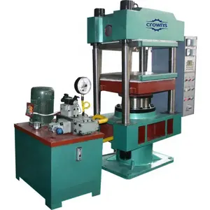 Máquina formadora de goma Prensado en caliente hidráulico Compuesto de prensado de aceite Plástico y formación de goma Refrigeración por agua Calefacción eléctrica