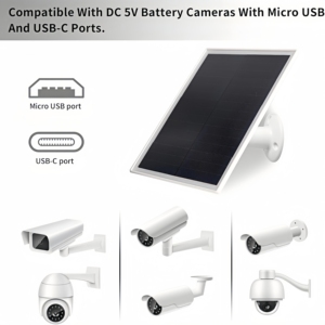 Panel Solar Flexible Alecter APH-P40 de 8W con Puerto USB/USB-C, IP65 Impermeable, Recargable para Exteriores - Product Image 2