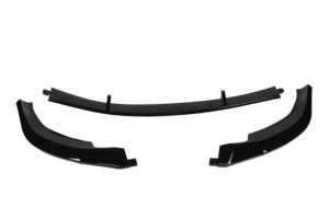 Per <span class=keywords><strong>Audi</strong></span> <span class=keywords><strong>A4</strong></span> <span class=keywords><strong>2019</strong></span> verniciato nero in fibra di carbonio look labbro anteriore parti automobilistiche labbro paraurti anteriore - Product Image 2