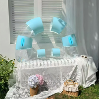 Fauteuil flottant gonflable en U pour piscine, siège de piscine d'été avec poignées, jouet aquatique pour fête au bord de la piscine