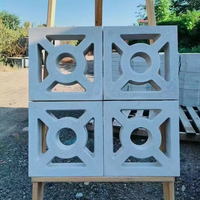 Blocs de béton ajourés personnalisés pour murs extérieurs d'hôtels et de villas, cloisons intérieures et extérieures