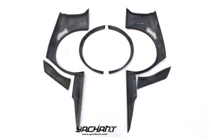 ใยแก้ว FRP 2006 2007 <span class=keywords><strong>Lancer</strong></span> <span class=keywords><strong>Evolution</strong></span> <span class=keywords><strong>9</strong></span> VOL vtx สไตล์ไซเบอร์ + แผงบังโคลนหลัง30มม. พร้อมเปลวไฟสำหรับ EVO <span class=keywords><strong>9</strong></span> - Product Image 6