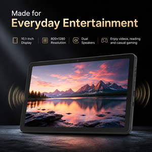 Tablet Empresarial <span class=keywords><strong>de</strong></span> 10.1 Pulgadas, Android 15, 4GB RAM, 64GB ROM, WiFi, Compatible con <span class=keywords><strong>Google</strong></span> <span class=keywords><strong>Play</strong></span>, para Oficina y Reuniones - Product Image 3