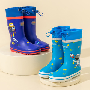 Wholesale High Quality Midi Rubber Waterproof Custom Unisex Kids Rain <b>Boots</b> for <b>Spring</b> & Autumn Seasons Shoes - Product Image 4