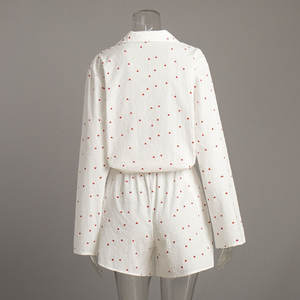 <span class=keywords><strong>En</strong></span> stock, pyjamas pour femmes, vêtements imprimés tendance, vêtements de maison, vêtements de détente, ensembles de pyjamas pour femmes, vêtements de nuit pour femmes, vêtements de nuit <span class=keywords><strong>en</strong></span> coton pour femmes - Product Image 3