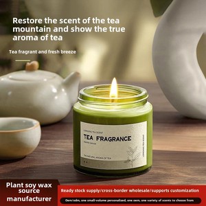 Verde creativo di soia cera aromaterapia candela tazza di Design moderno fatto a mano profumo di olio essenziale ornamento regali di compleanno all'ingrosso - Product Image 3