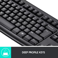 Teclado y Ratón Inalámbricos para Juegos MK270, RGB, Resistentes al Agua, Mini, Ergonómicos, en Ruso