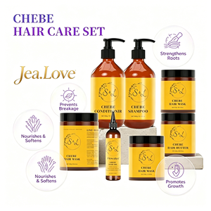 Set de Cuidado Capilar Chebe: Champú, Acondicionador, Crema de Tratamiento Profundo, Aceite y Mantequilla <span class=keywords><strong>para</strong></span> Reparar <span class=keywords><strong>el</strong></span> <span class=keywords><strong>Cabello</strong></span> Seco y Dañado, OEM, ODM, Marca Privada, Venta al Por Mayor - Product Image 5