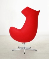 Fauteuil de loisirs minimaliste de luxe léger, couleur personnalisée, rembourrage en éponge, pivotant, pieds en alliage d'aluminium, pour salon moderne