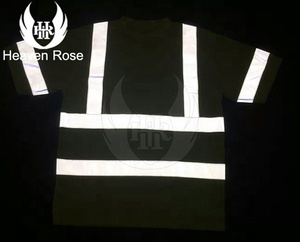 Camiseta de manga corta reflectante para hombres, prenda de vestir, cómoda, de alta visibilidad, para construcción al aire libre, superventas - Product Image 6