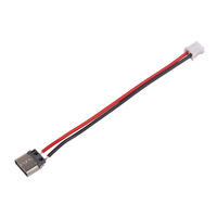 2P avec Line Bus 60mm Long Socket USB-C Chargement Tail Plug Soldering Line Bus