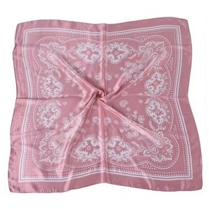 Wholesale Fanni Women 27'' Satin Silk Feeling Retro Paisley Vintage Printing European American Style All-season Head <b>Bandana</b> - Product Image 3
