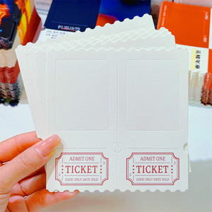 บัตรกระดาษพิมพ์สองด้านสำหรับคอนเสิร์ต งานอีเว้นท์ บัตรของขวัญวีไอพี โปสการ์ดตกแต่ง ของสะสมเคป๊อป ผลิตตามสั่งจากโรงงาน - Product Image 4