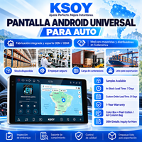 Radio KSOY-04 4 + 64G Android pemain ulang Radio Android 1DIN Para Coche Pantalla Android 9 Pulgadas