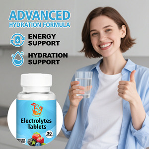 Tabletas de Electrolitos de Marca Privada OEM, Apoyo para la Energía e Hidratación con Sodio, Suplementos Deportivos - Product Image 4
