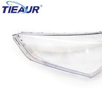TIEAUR Coque de phare avant, lentille de phare, verre transparent de phare, couvercle de lentille de phare, version américaine pour SANTAFE 17-19