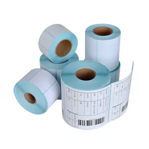 Rótulos especializados para etiquetas auto adesivas, etiquetas de papel em branco redondo
