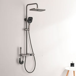New Product Fashion High Quality <b>Bath</b> <b>Shower</b> <b>Set</b> Constant Temperature Digital Display Four Function Button <b>Shower</b> - Product Image 5