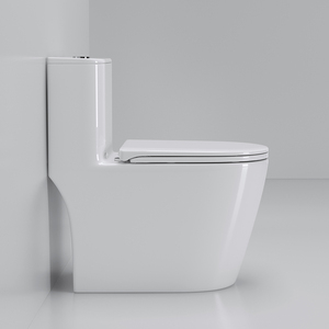 Triều Châu sản xuất mới siphonic không có vành Đỏ bừng mục một mảnh nhà vệ sinh <span class=keywords><strong>WC</strong></span> - Product Image 3