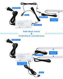 Değiştirilebilir PIR Hareket Algılayıcı El Sallama Sensörü <span class=keywords><strong>DC</strong></span> 12V 24V Ayna Gardırop Dolap LED Işığı için Yüzey Montajlı - Product Image 4