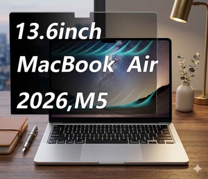ฟิล์มกันรอยแบบแม่เหล็กสำหรับ MacBook Air 13.6 นิ้ว M5 2026  แบบถอดได้ - Product Image 1